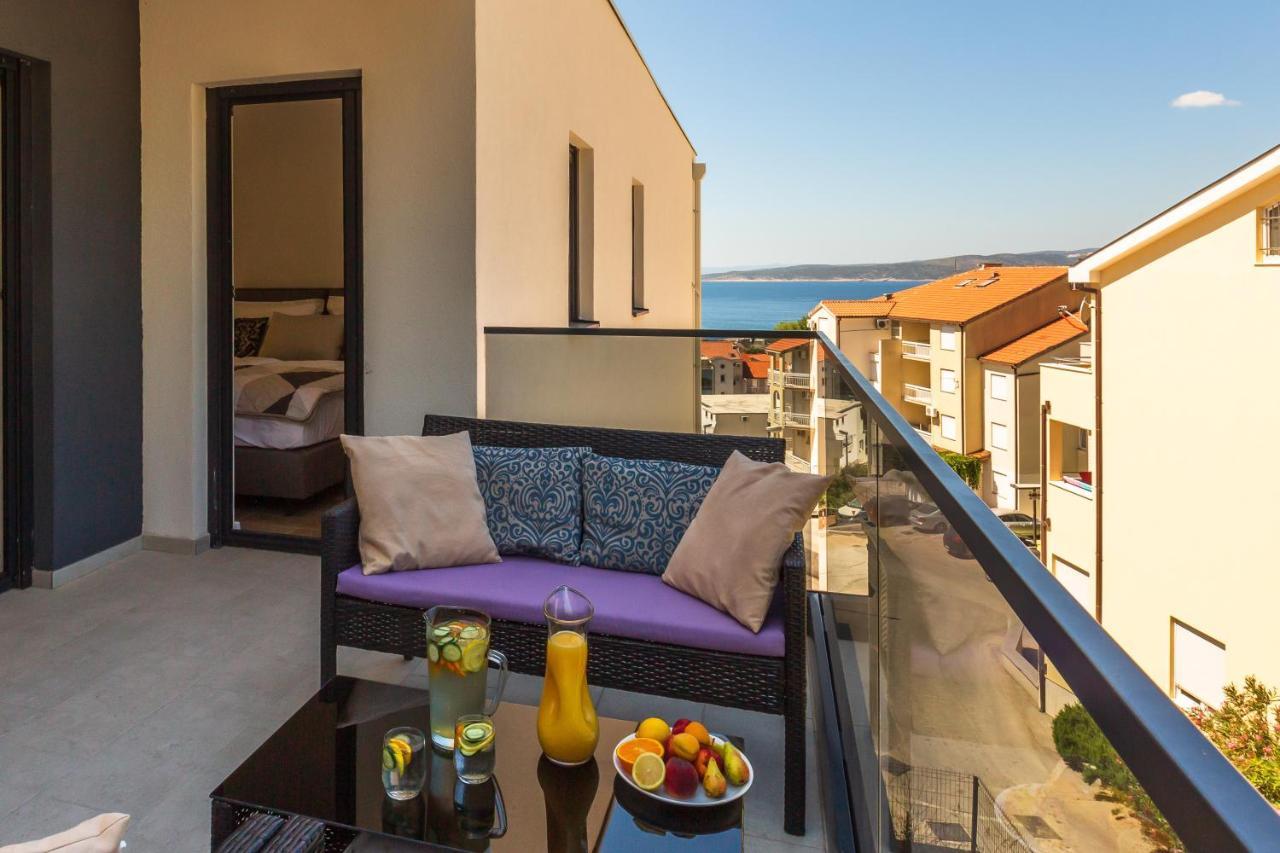 Luxury 2 Bedroom Apartment With Sea View Baška Voda المظهر الخارجي الصورة