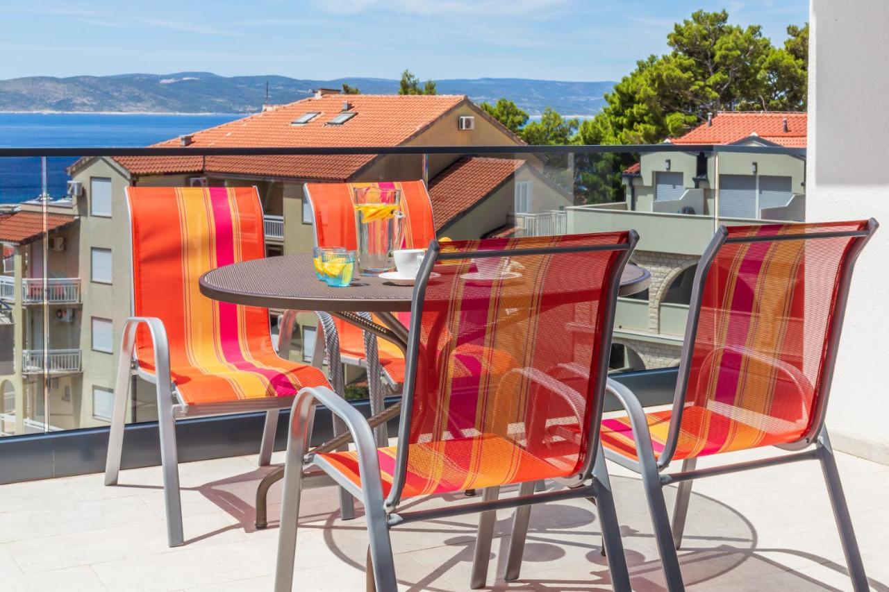 Luxury 2 Bedroom Apartment With Sea View Baška Voda المظهر الخارجي الصورة
